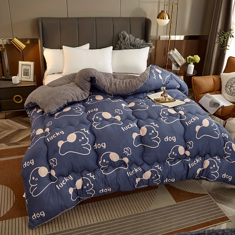 FluffyDream | Ultra-weiche Sherpa-Fleecedecke mit verspielten Prints