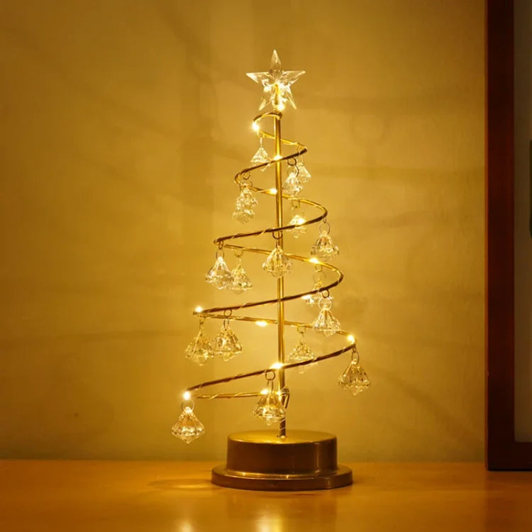 GlimmerTree | Elegante Acrylglas-Tischleuchte