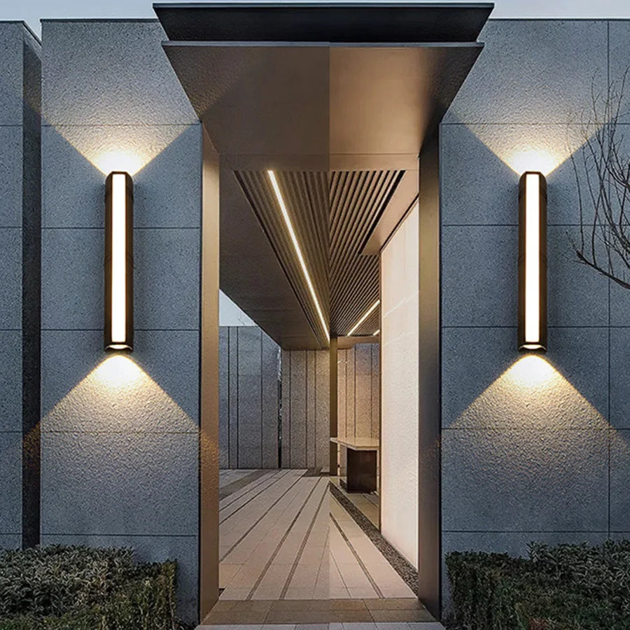 WonderGlow | Stilvolle LED Wandleuchte für Außenbereiche