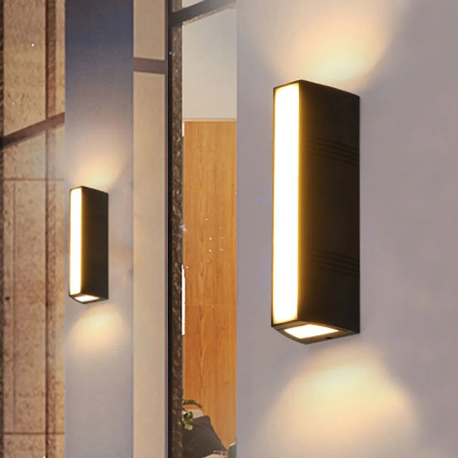 WonderGlow | Stilvolle LED Wandleuchte für Außenbereiche