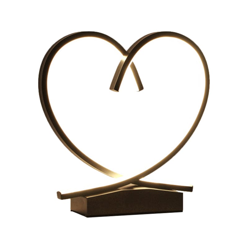 GlowHeart | Elegante Tischlampe in Herzform