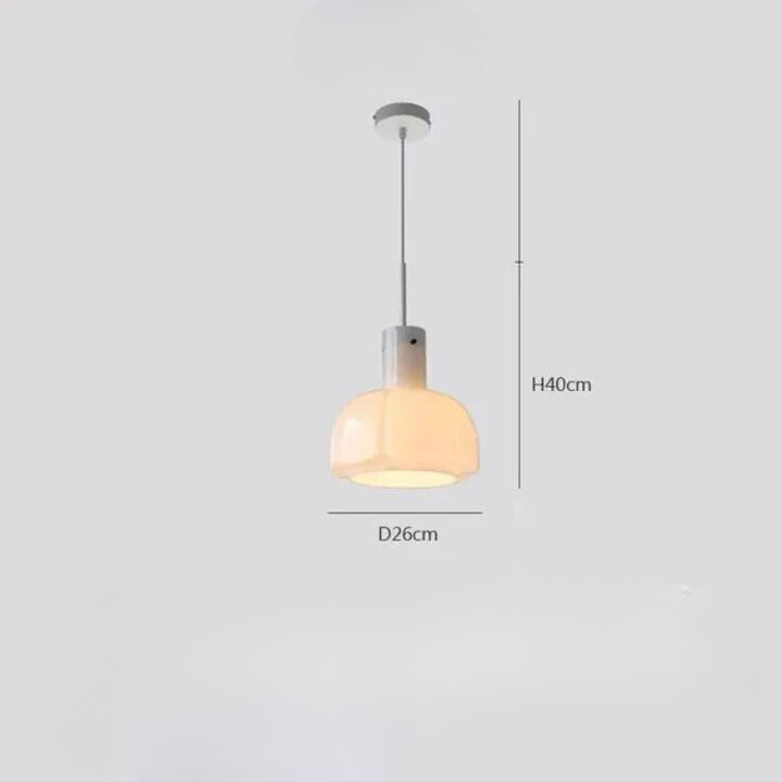 MedievalCharm | Elegante Pendelleuchte aus Glas