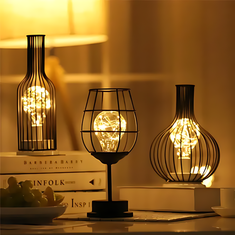 VintageLight | Retro Tischlampe für stilvolle Akzente