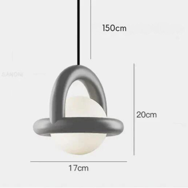 NioGlow | Elegante LED-Kugel-Pendelleuchte für stilvolle Räume