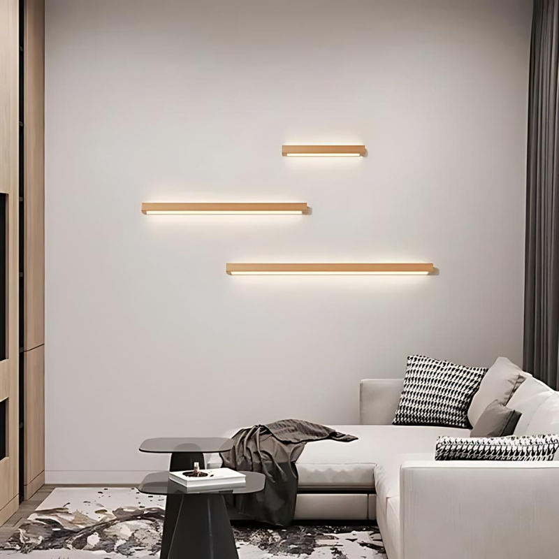 SootheGlow | Dimmbare Holz-Wandlampe mit stilvollem Design