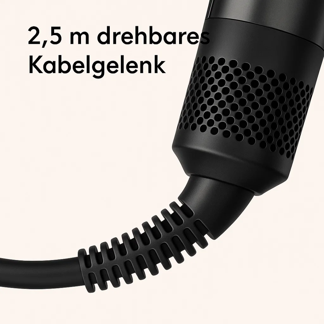 2-in-1-Haartrockner Glätteisen müheloses Haarstyling 18
