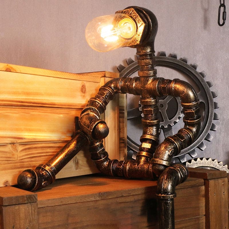 RoboLicht | Moderne kreative Roboterlampe