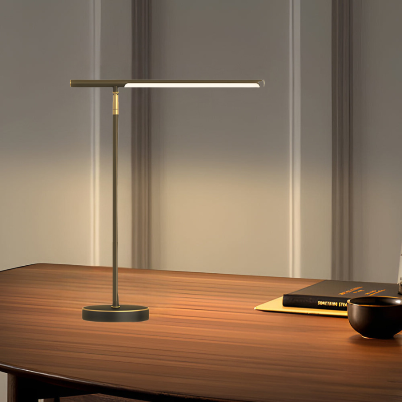 LinearGlow | Elegante LED-Schreibtischlampe mit verstellbarem Licht