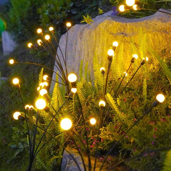 FireflyGlow | Batterieeffiziente kabellose Solar-Gartenlichter