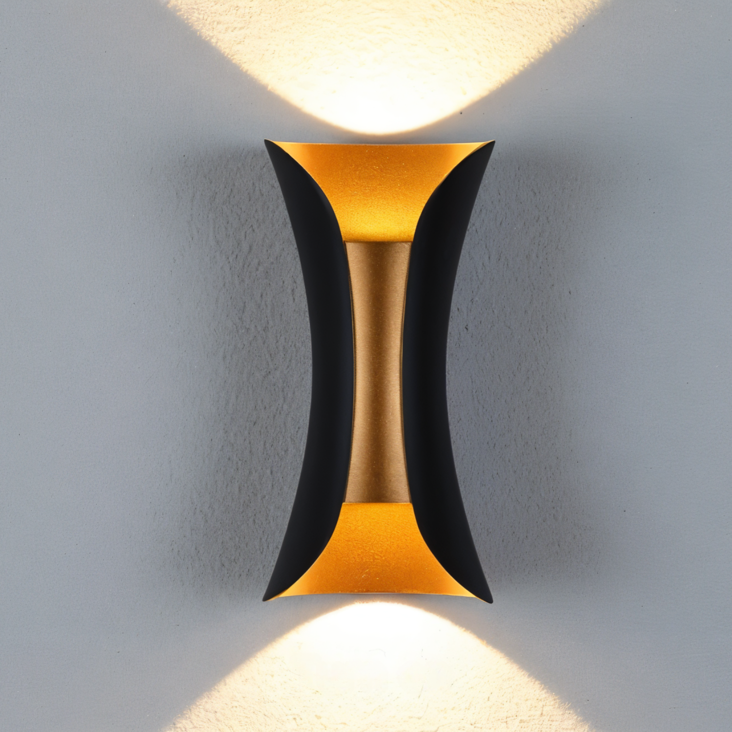 Dualite | Wasserdichte LED-Wandleuchte mit Doppelkopf