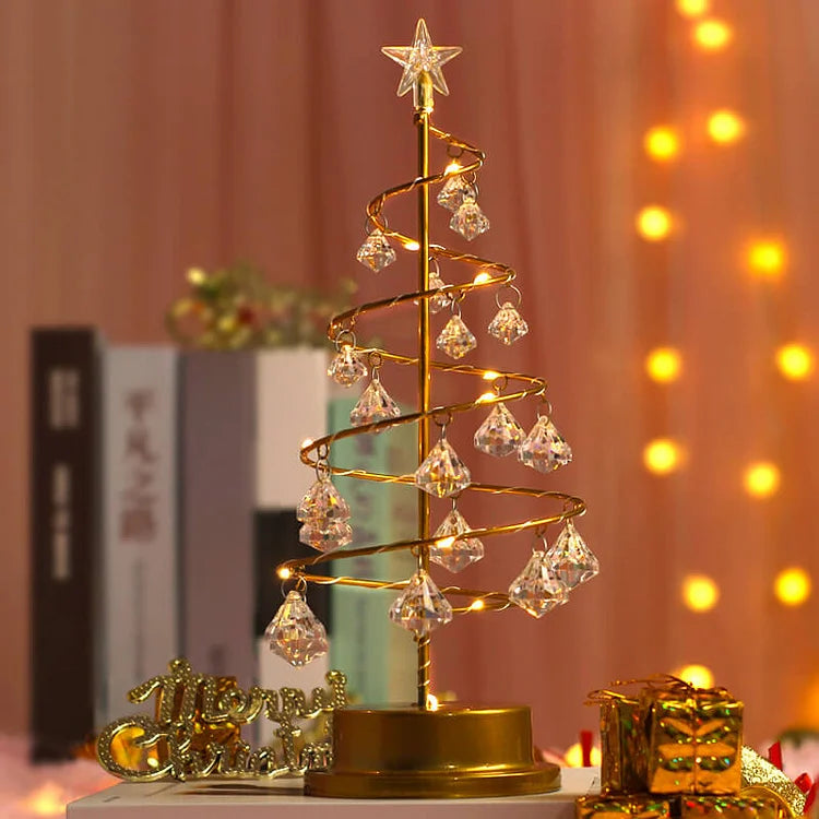 GlimmerTree | Elegante Acrylglas-Tischleuchte