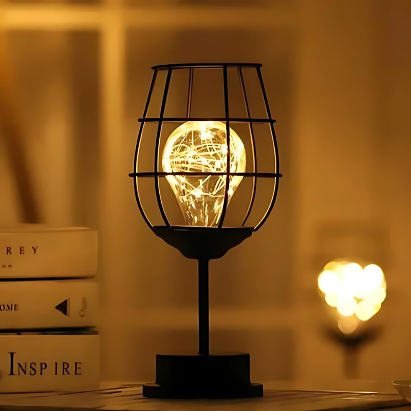 VintageLight | Retro Tischlampe für stilvolle Akzente