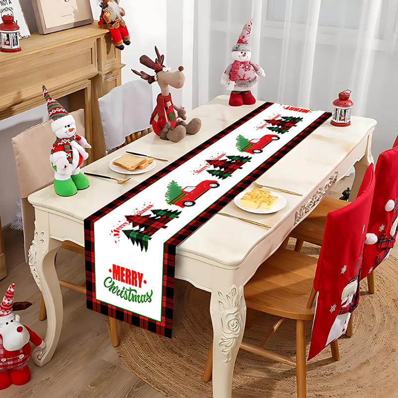 TwinkleRunner | Festlicher Tischläufer für Weihnachten