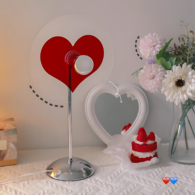 HeartLamp | Herz-Projektion Tischlampe