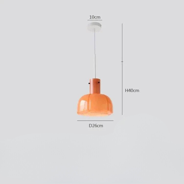 MedievalCharm | Elegante Pendelleuchte aus Glas
