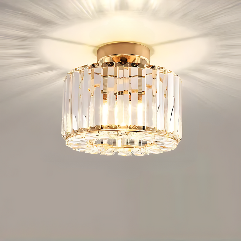 Crystalline | Elegante Kristall-Deckenleuchte für stilvolle Innenräume