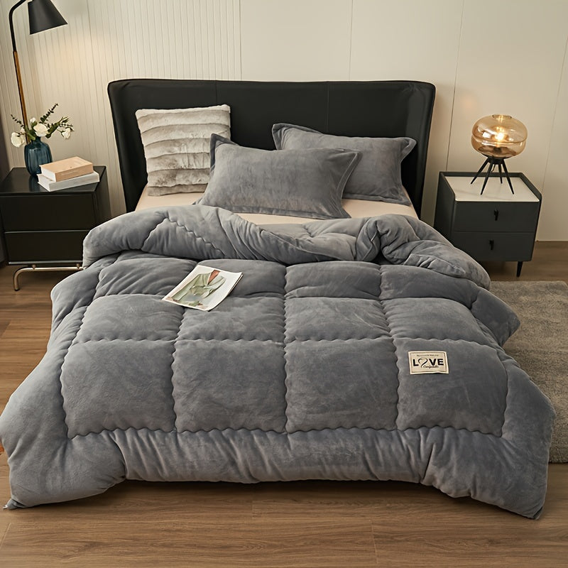DreamLux | Kuscheliges Premium-Bettwäscheset mit Samtoptik