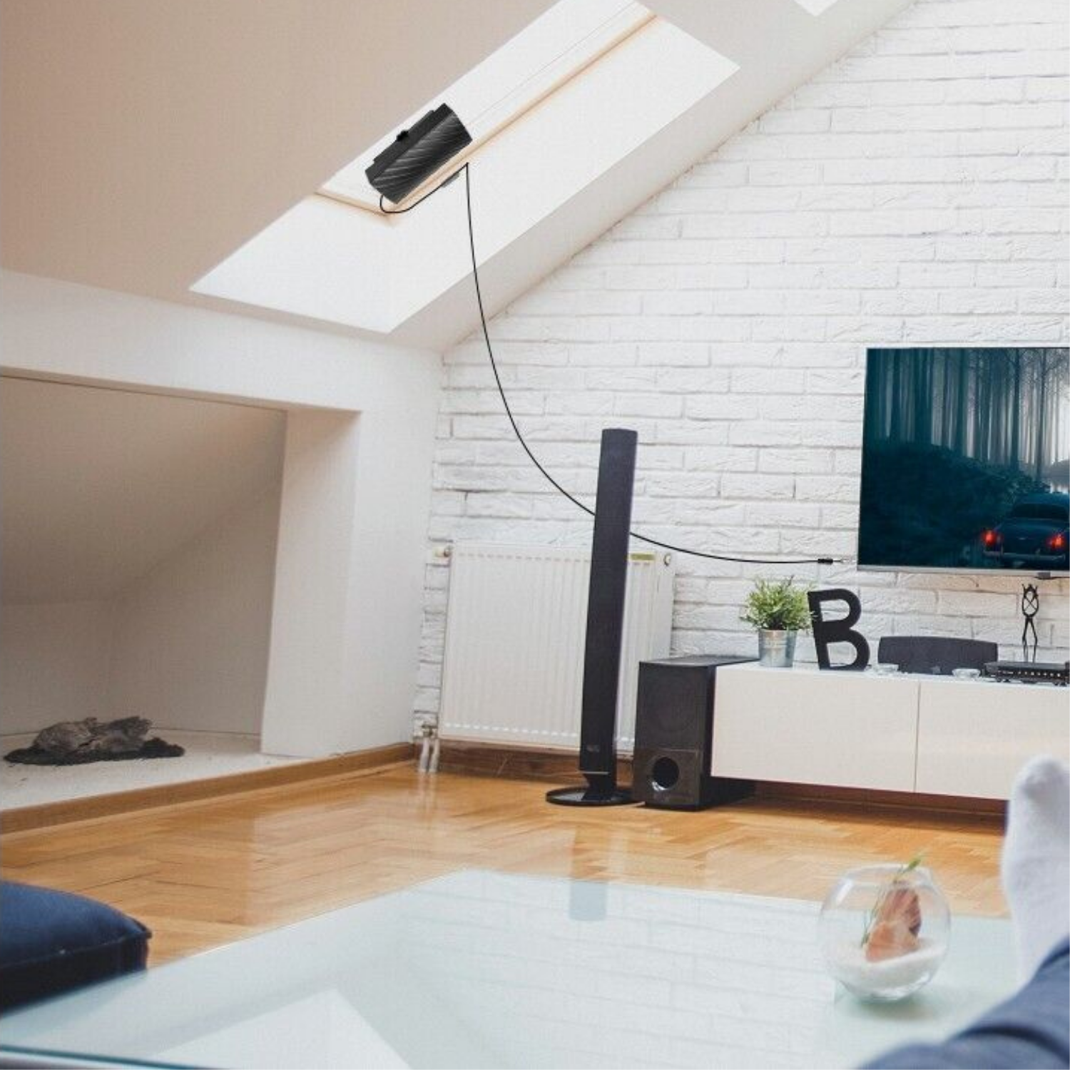 4K Indoor TV Antenne HD Großem Empfangsbereich 2