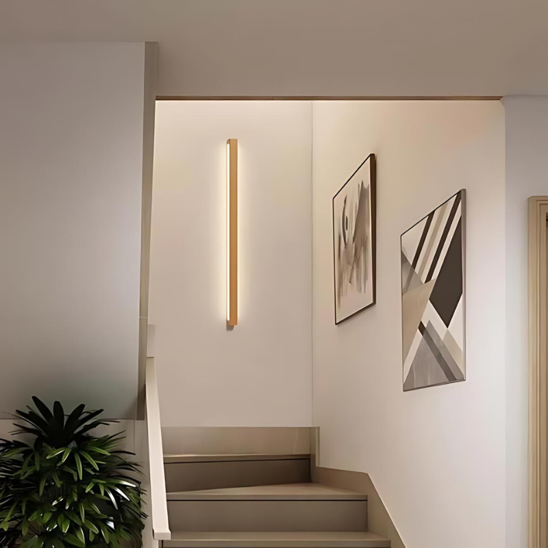 SootheGlow | Dimmbare Holz-Wandlampe mit stilvollem Design
