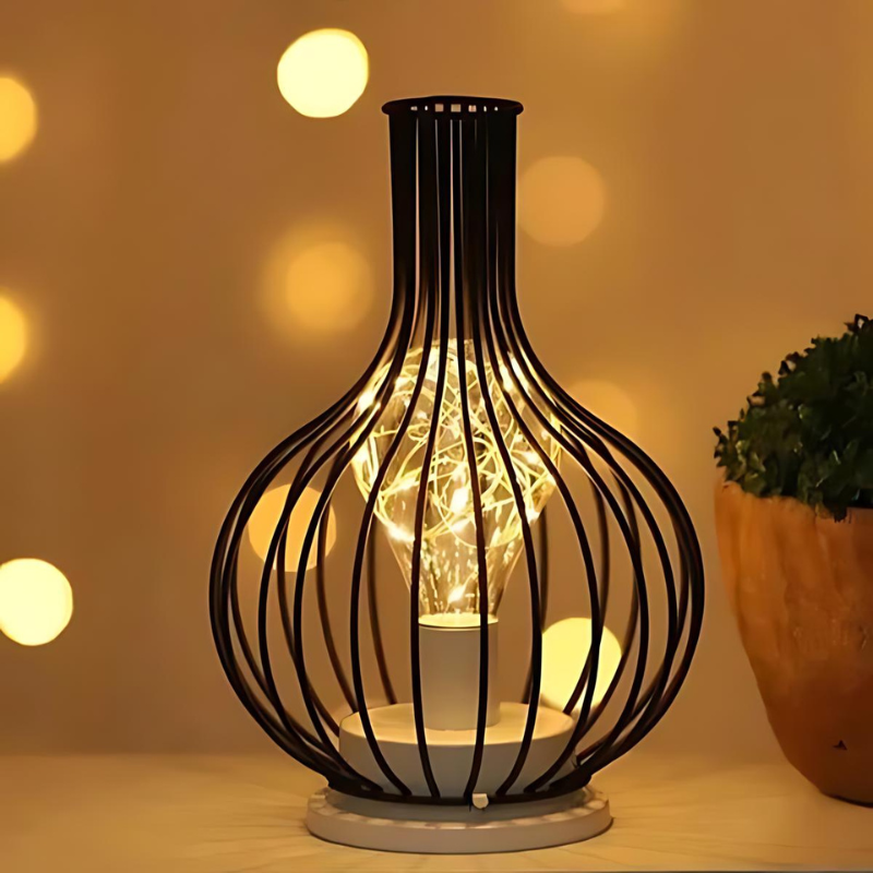VintageLight | Retro Tischlampe für stilvolle Akzente