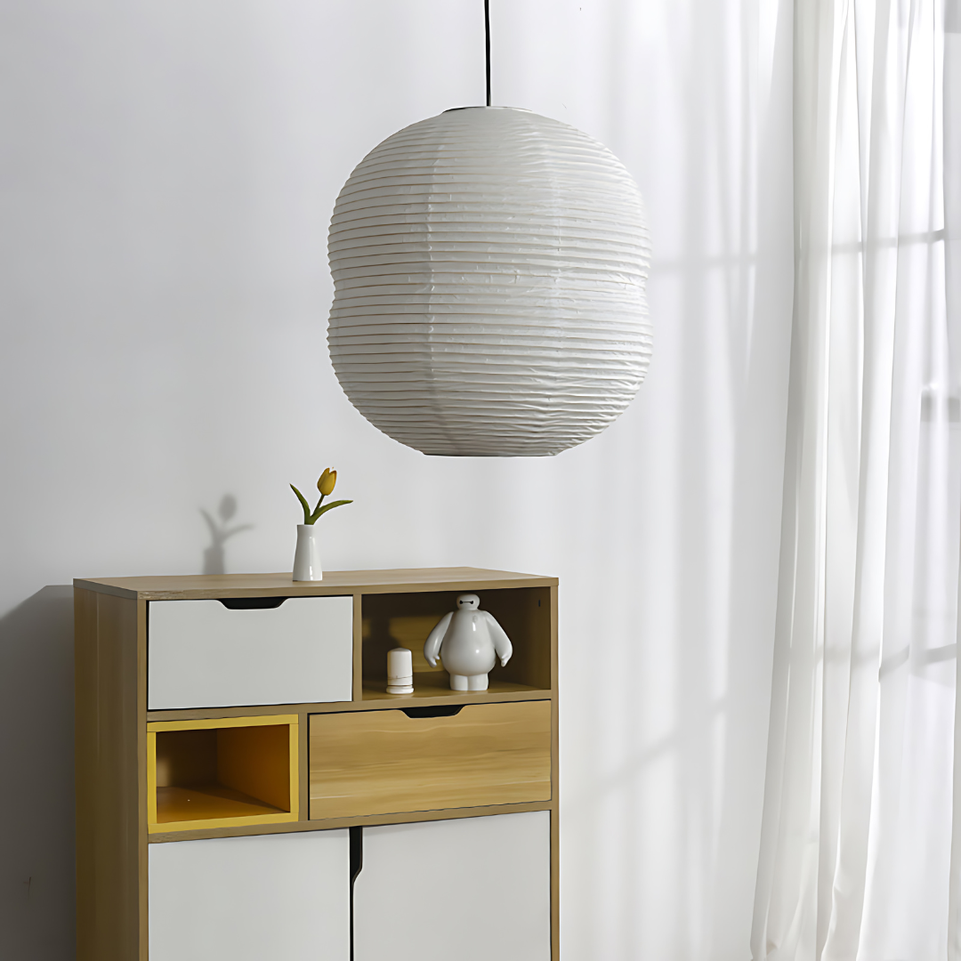 WashiGlow | Mini Papier Pendelleuchte für stilvolle Beleuchtung