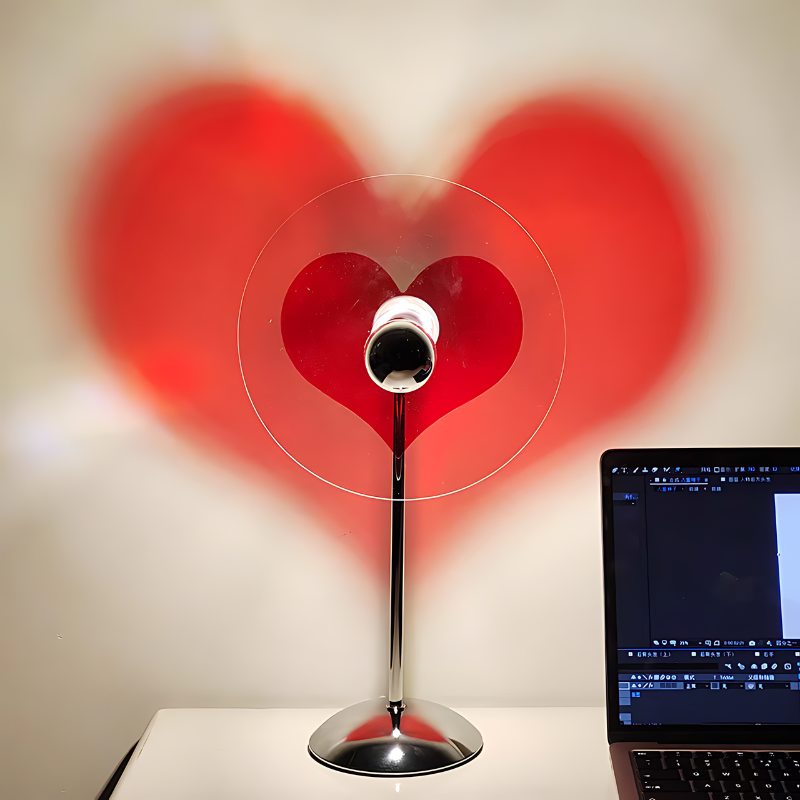 HeartLamp | Herz-Projektion Tischlampe
