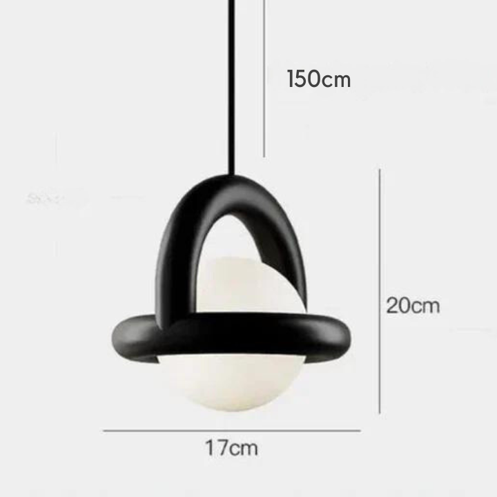 NioGlow | Elegante LED-Kugel-Pendelleuchte für stilvolle Räume