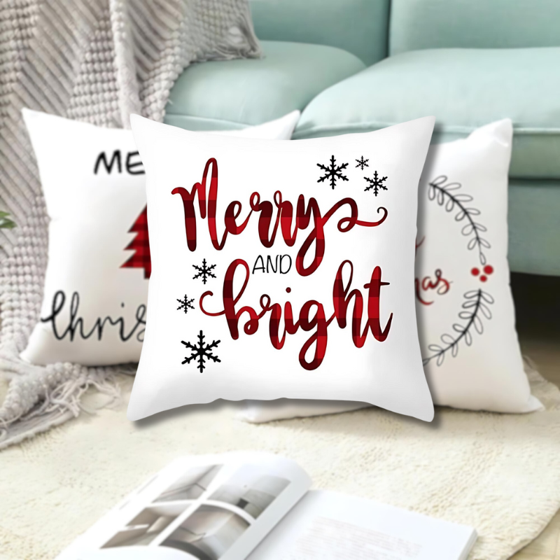 MerryCushion | Weihnachts-Kissenbezug mit festlichem Design