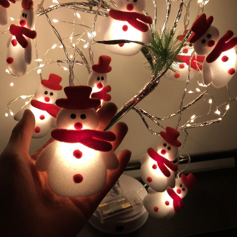 SnowmanLight | LED Lichterkette für festliche Dekoration