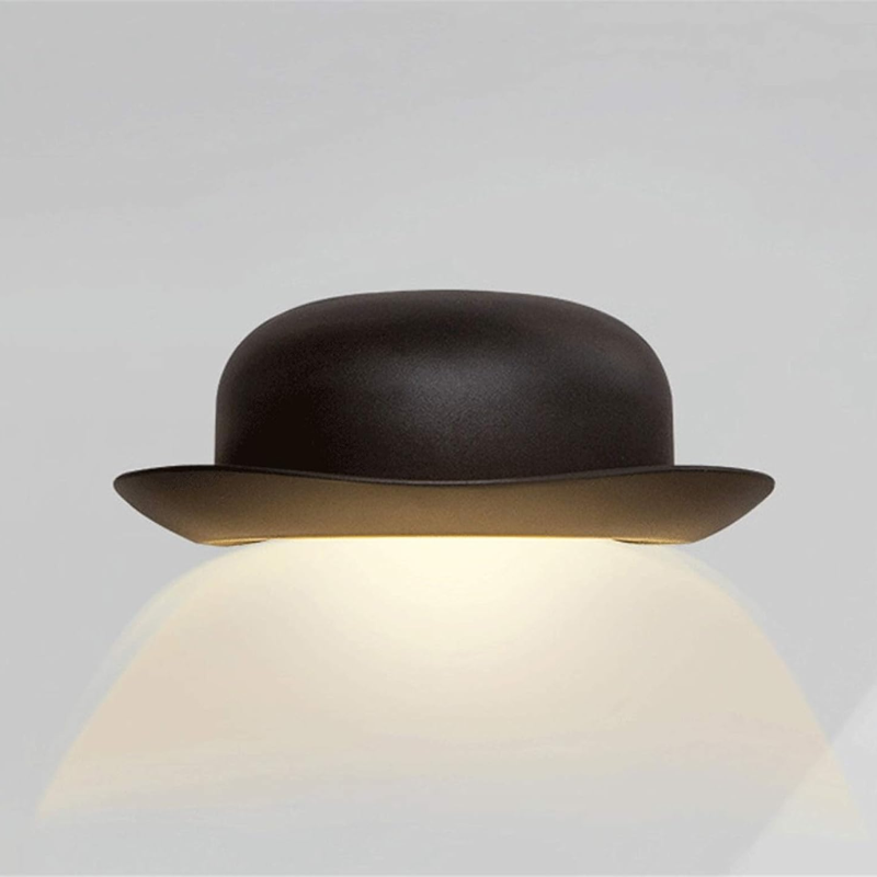Hutlicht | Rustikale Wandlampe mit warmem Licht