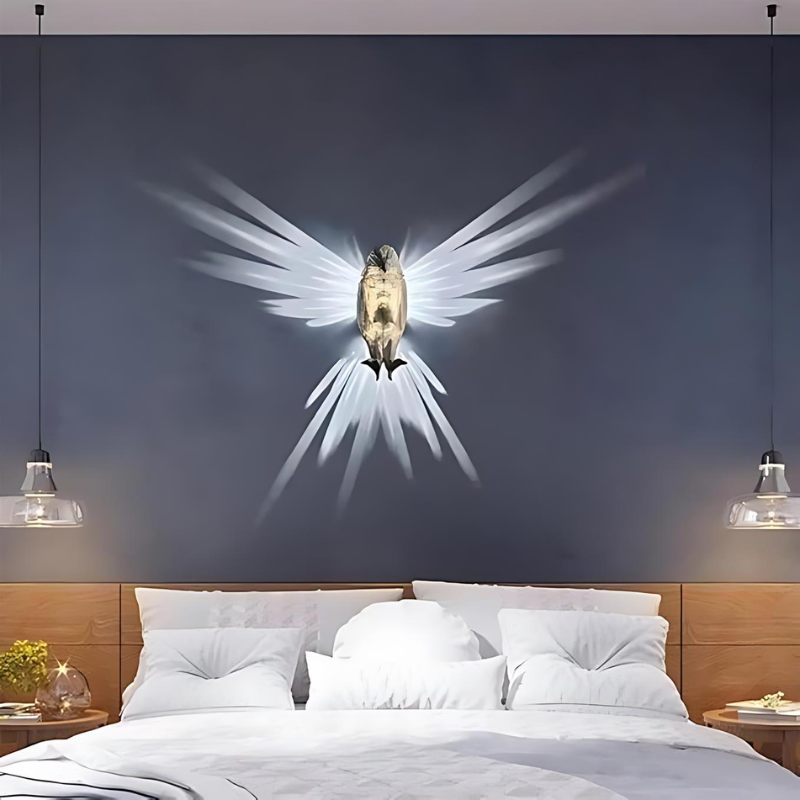 GleamArt | 3D LED-Wandlampe für faszinierende Lichtillusionen und stilvolles Ambiente