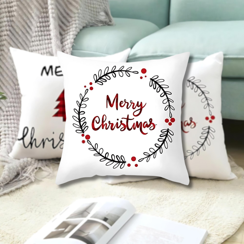MerryCushion | Weihnachts-Kissenbezug mit festlichem Design