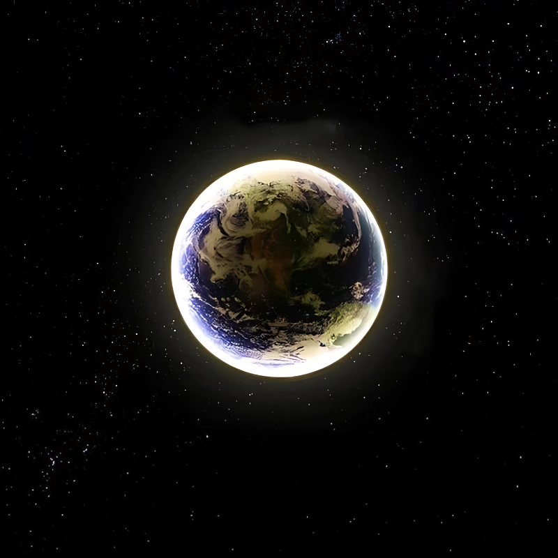 LunaBeam | Nordische Mond Wandleuchte mit warmem LED Licht