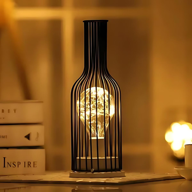 VintageLight | Retro Tischlampe für stilvolle Akzente