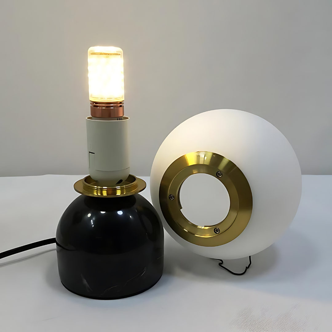 MarbLux | Marmor Tischlampe