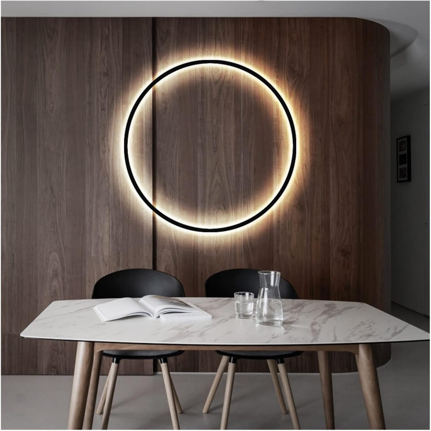 CelestialRing - Minimalistische LED Wandleuchte