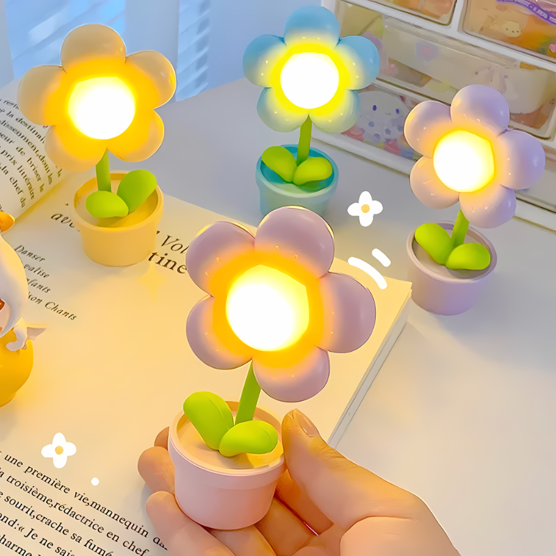 FloowieLight | Kleine LED Blumentischlampe für eine gemütliche Atmosphäre
