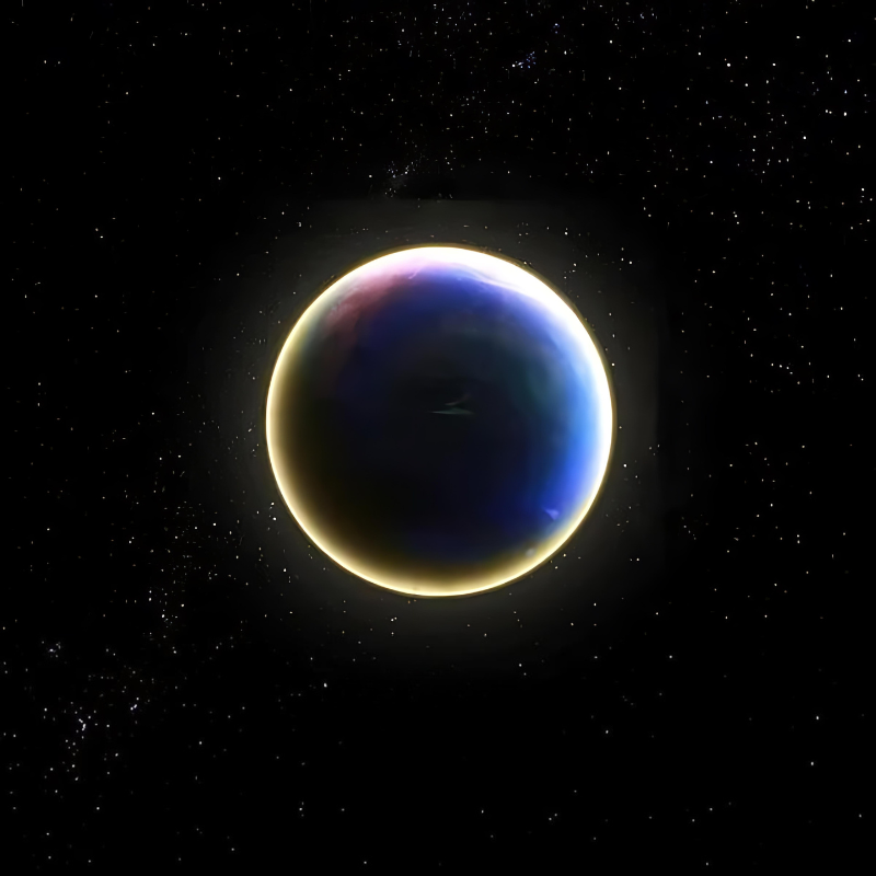 LunaBeam | Nordische Mond Wandleuchte mit warmem LED Licht