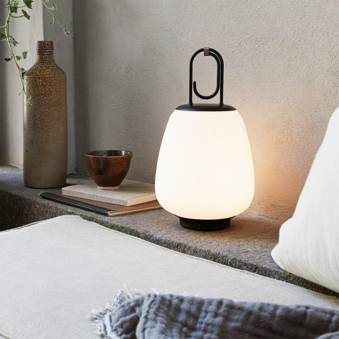 PortaLight | Tragbare Tischlampe mit Akku für drinnen und draußen
