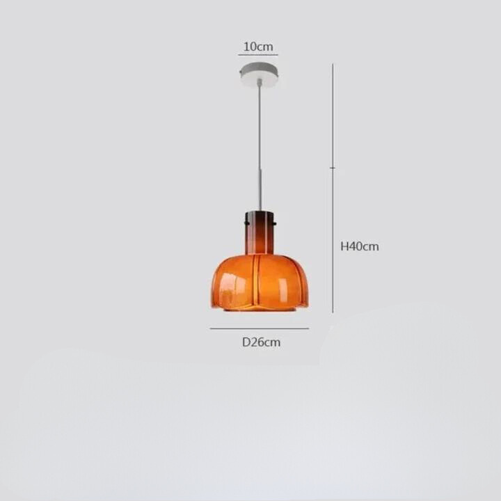 MedievalCharm | Elegante Pendelleuchte aus Glas