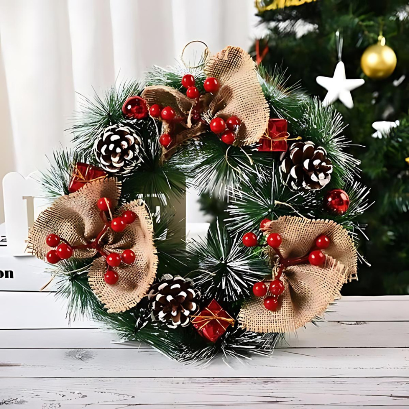 PineGarland | Künstliche Girlande mit Tannenzapfen