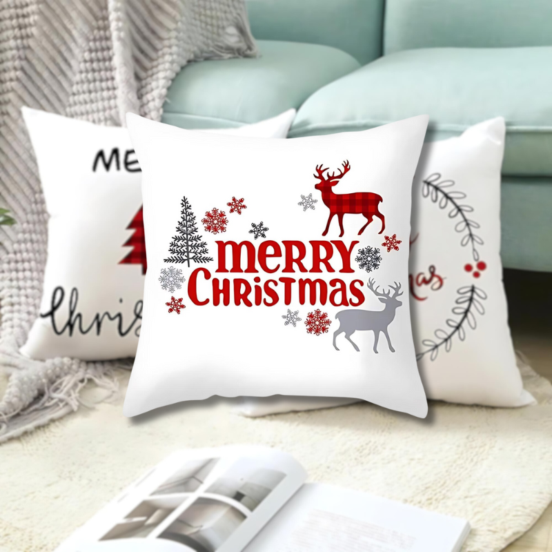 MerryCushion | Weihnachts-Kissenbezug mit festlichem Design