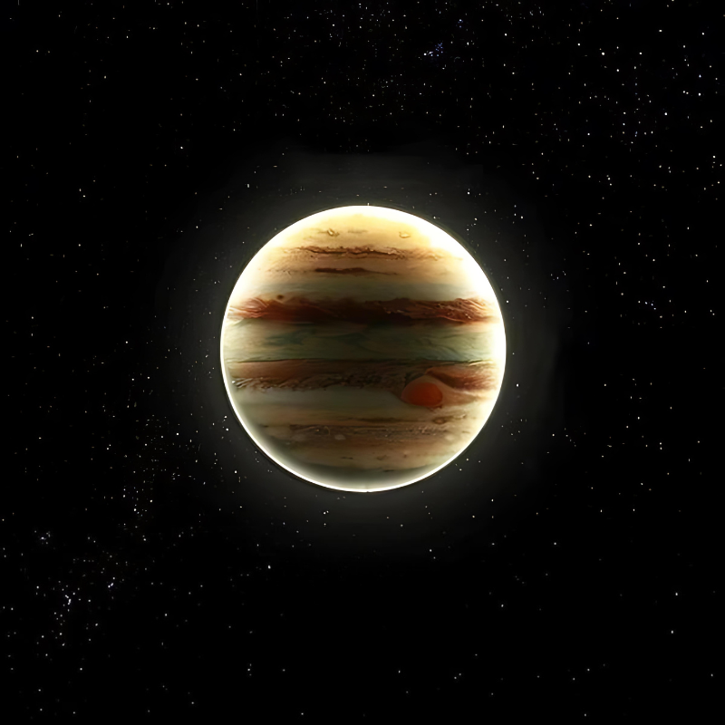 LunaBeam | Nordische Mond Wandleuchte mit warmem LED Licht