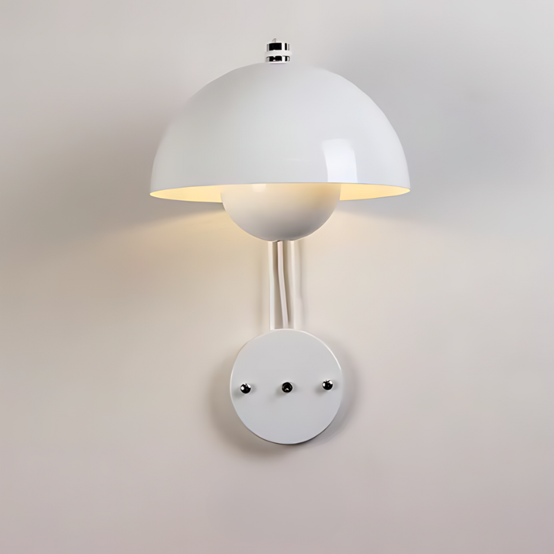 MushroomGleam | Moderne LED-Wandlampe im Pilz-Design
