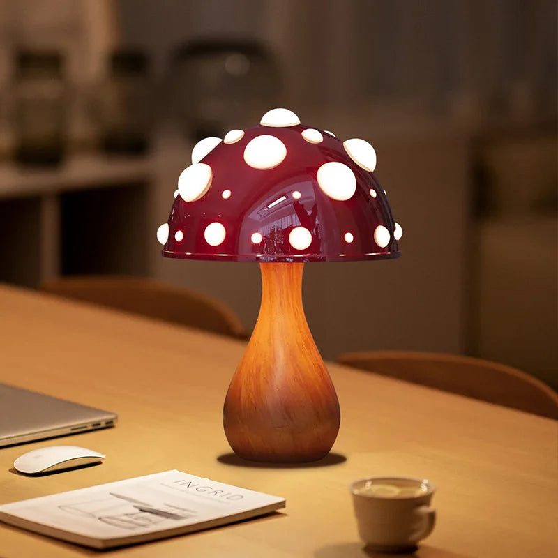 MushroomDim | Atmosphärische Pilz-Tischleuchte