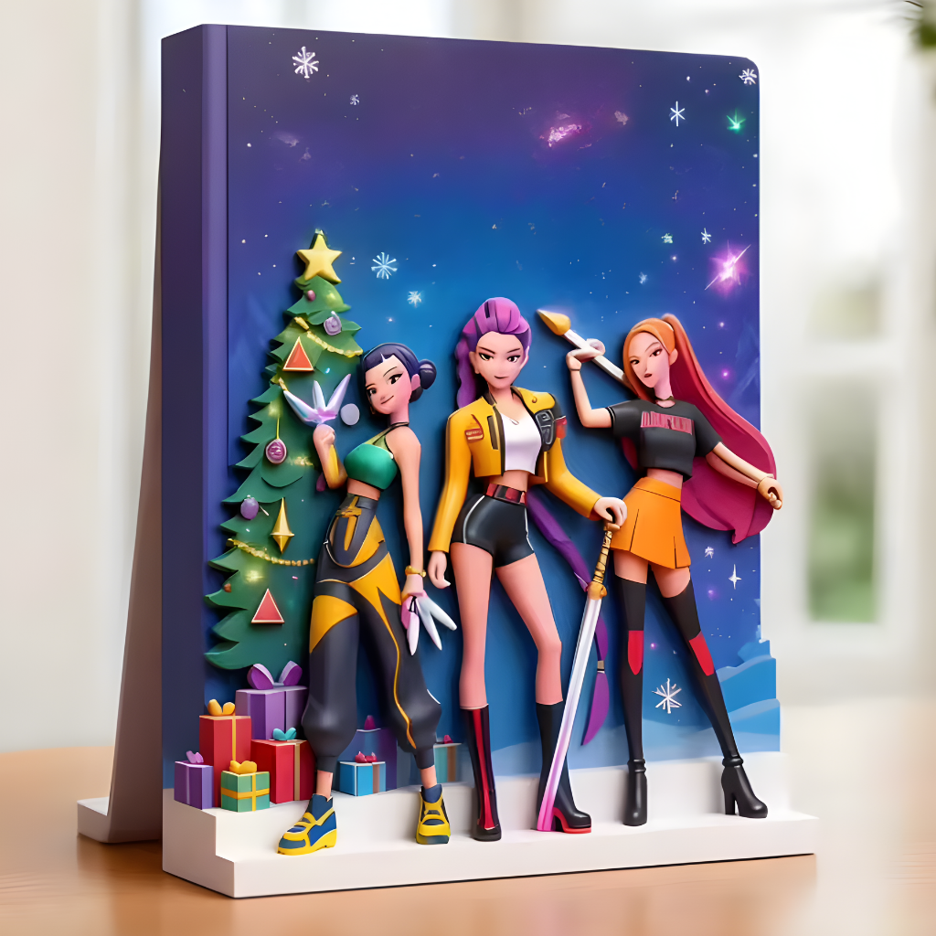 Anime Figuren Adventskalender Überraschungsbox Geschenk 1