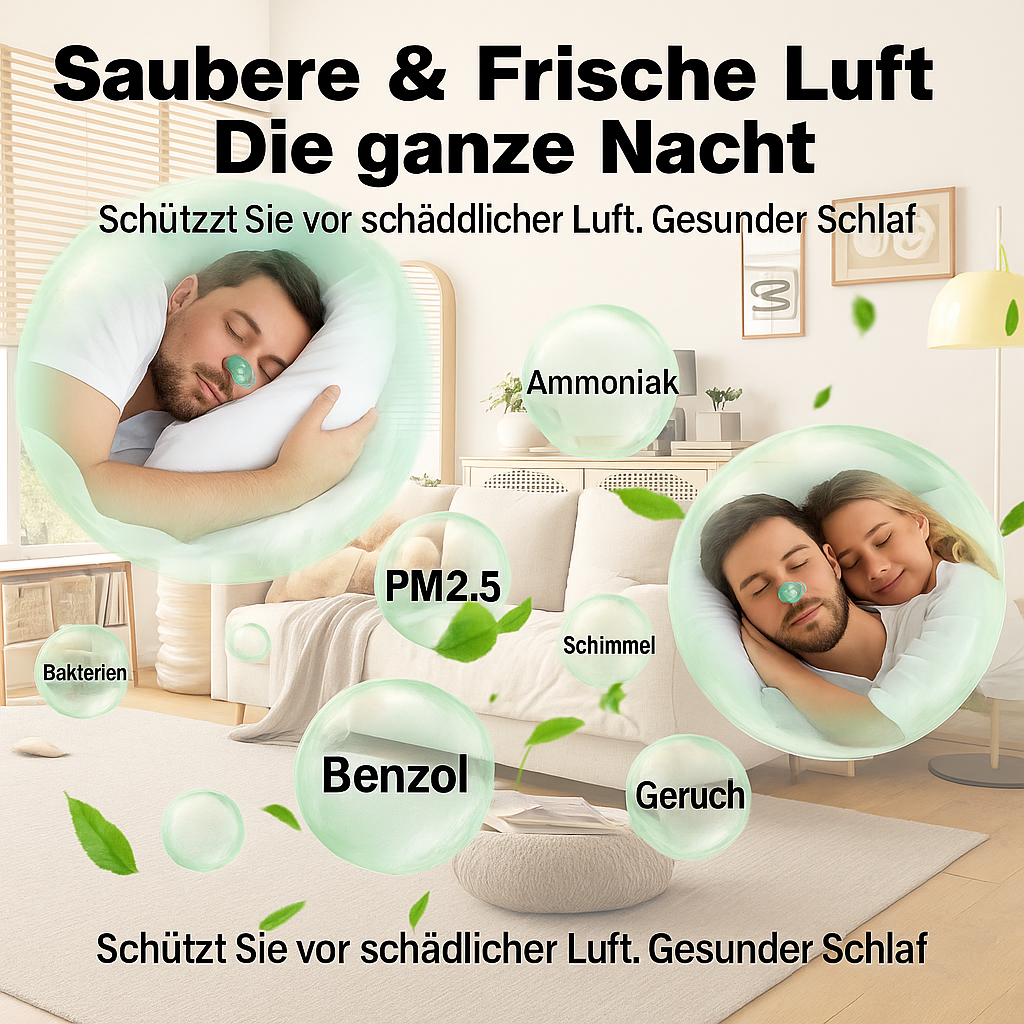 Anti Schnarch Nasenventil Mini Atemgerät ruhigen Schlaf 5