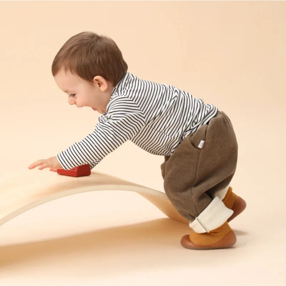 Baby Lauflernschuhe Rutschfeste Socken Kleinkind Warm 1