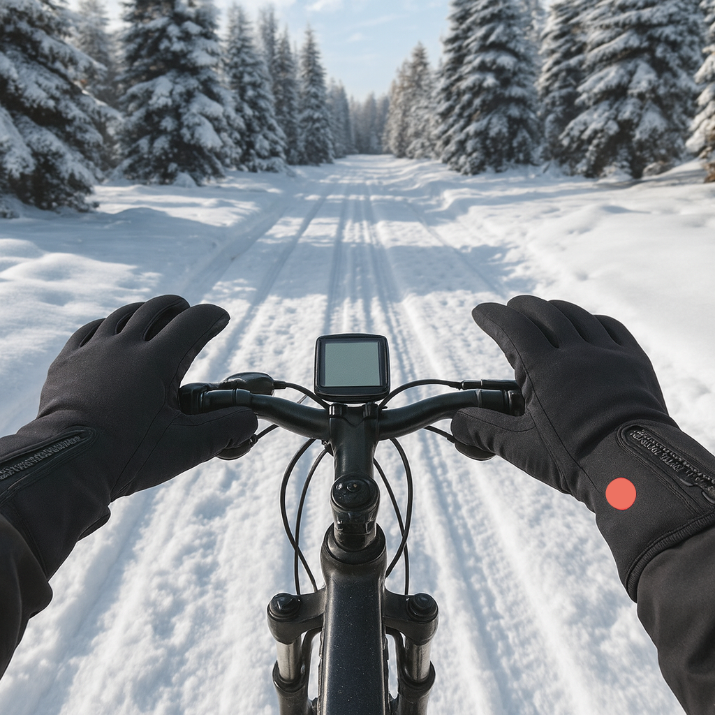 Beheizbare Winter Handschuhe Wasserdicht Touchscreen Warm Griffig 8