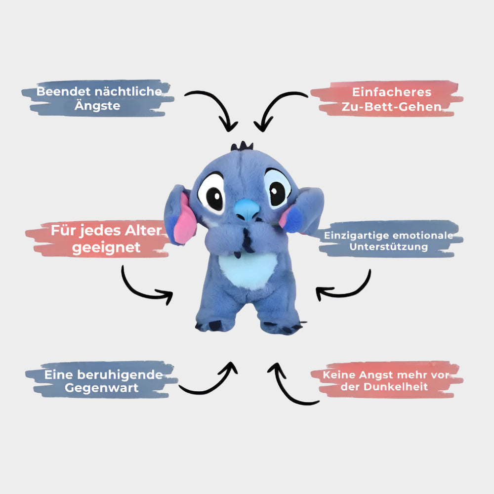 Beruhigendes Stofftier Kind Nachtlicht Atmung Spielzeug 4